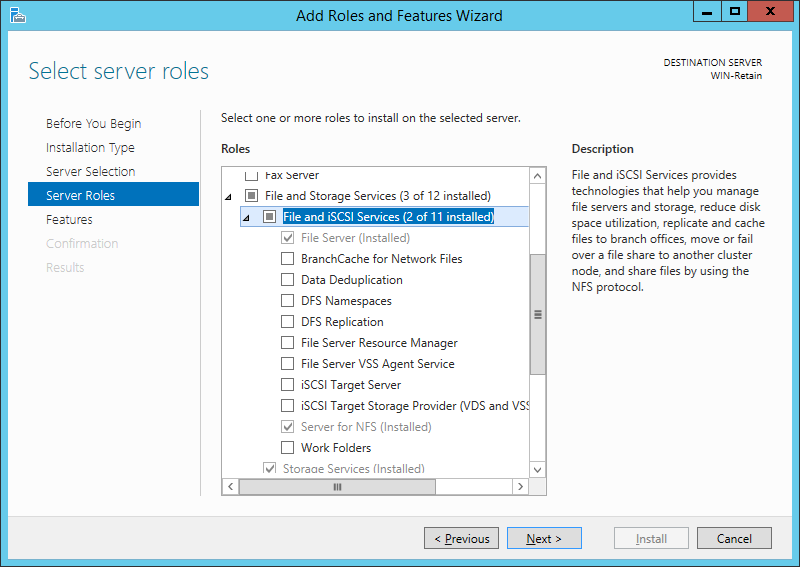 How To Set Up an NFS Server on Windows Server 2012