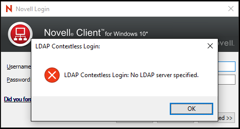 novell client for windows 10