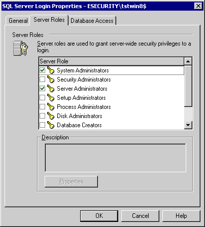 special privileges assigned to new logon nt authority